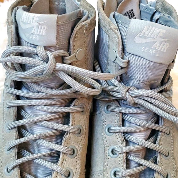 Air Force 1 High '07 LV8 Suede 'Atmosphere Grey' - Picture 5 of 9